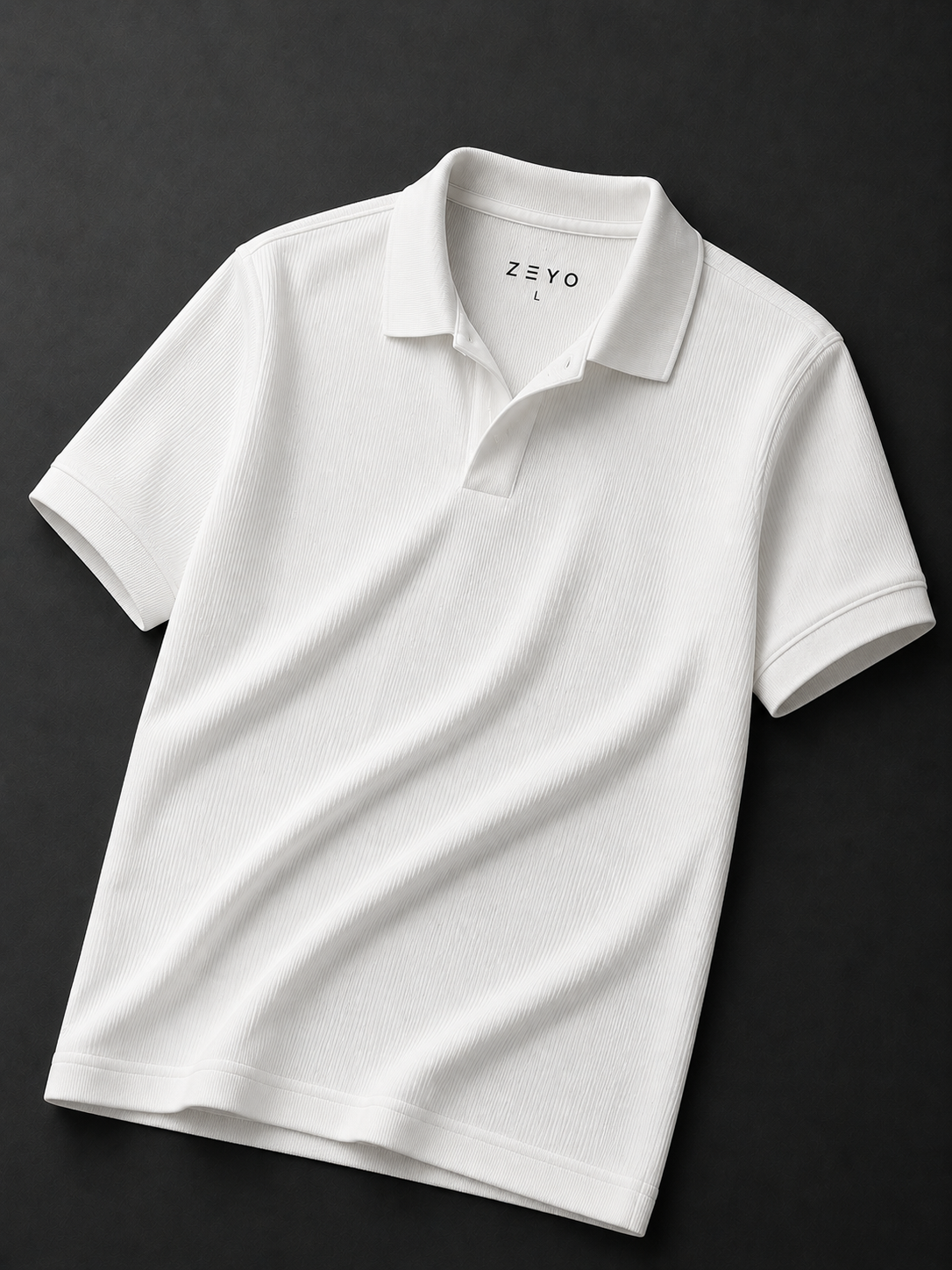 Zeyo Ribbed Polo