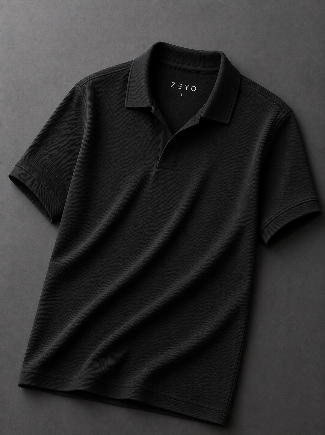 Zeyo Ribbed Polo